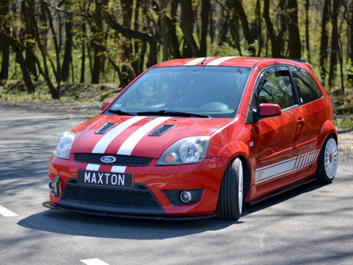 Maxton Front Splitter V.2 Ford Fiesta MK 6 ST / Zetec S (2004-2007)
