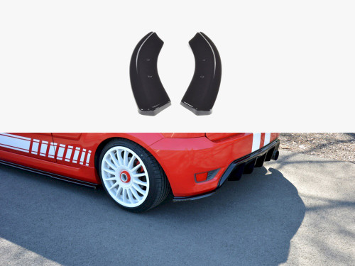 Maxton Rear Side Splitters Ford Fiesta Mk6 ST (2004-2007)