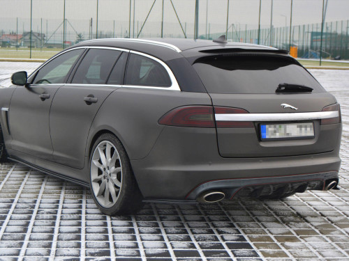 Maxton Rear Side Splitters Jaguar XF (X250) MK1 Sportbrake S-pack (2012-2015)