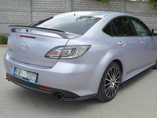 Maxton Rear Side Splitters Mazda 6 MK2 Sport Hatch (Gh-series) Pre-facelift (2008-2010)
