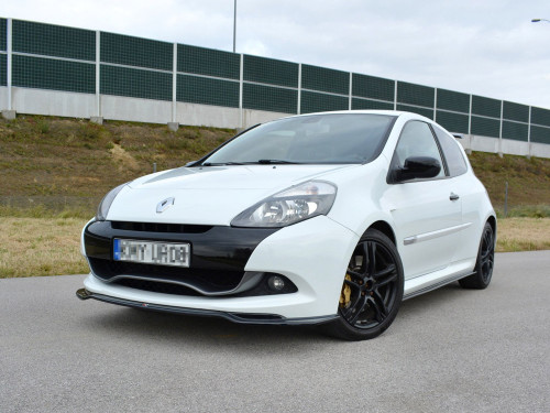 Maxton Front Splitter V.1 Renault CLIO MK3 RS Facelift (2009-2012)