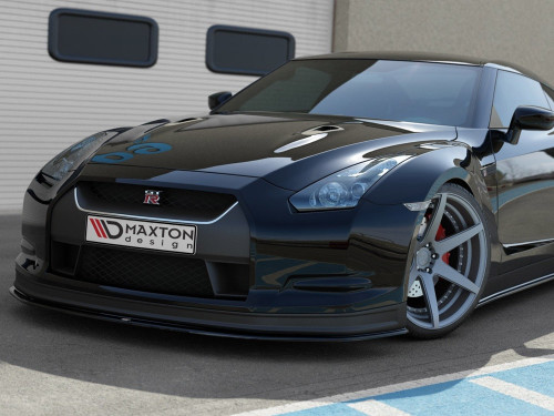 Maxton Front Splitter V.2 Nissan GT-R Pre-Facelift Coupe (R35-SERIES) (2007-2010)