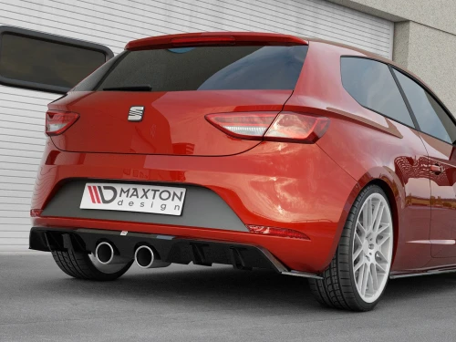 Maxton Rear Valance V.2 Seat Leon MK3 Cupra Facelift Maxton Rear Valance V.2 Seat Leon MK3 Cupra Facelift
