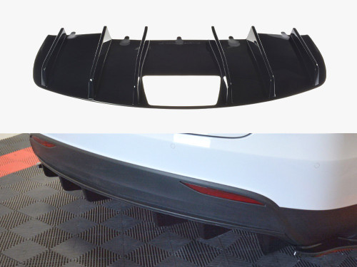 Maxton Rear Diffuser Tesla Model X (2015-)