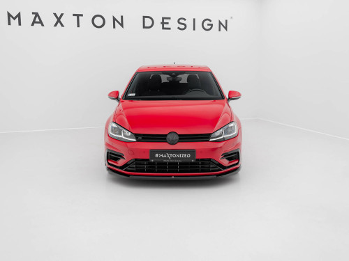 Maxton Front Splitter V.6 Volkswagen Golf R / R-Line Mk7 Facelift Maxton Front Splitter V.6 Volkswagen Golf R / R-Line Mk7 Facelift