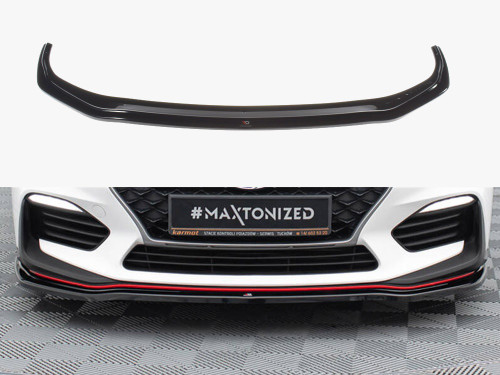 Maxton Front Splitter V.2 Hyundai I30 N Mk3 Hatchback / Fastback