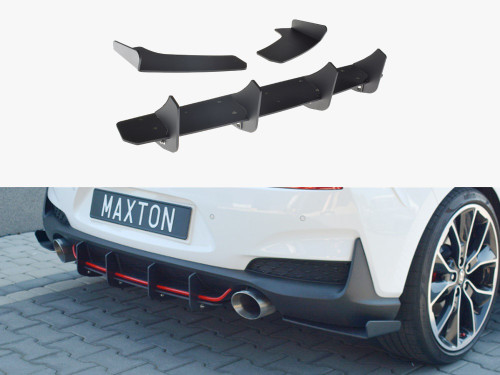 Maxton Rear Diffuser Hyundai I30 N Mk3