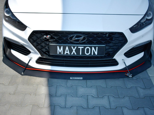 Maxton Front Racing Splitter Hyundai I30 N Mk3