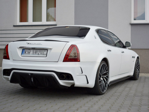 Maxton Side Skirts Diffusers Maserati Quattroporte MK5 Facelift (2009-2012)