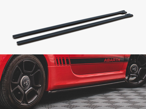 Maxton Side Skirts Diffusers Abarth 595 Mk1 Facelift
