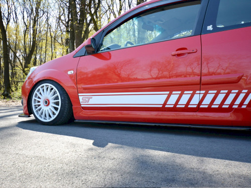 Maxton Side Skirts Diffusers Ford Fiesta MK6 ST (2004-2007)