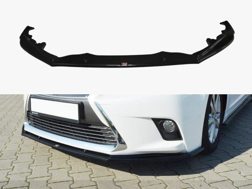 Maxton Front Splitter V.1 Lexus CT MK1 Facelift (2013-2017)