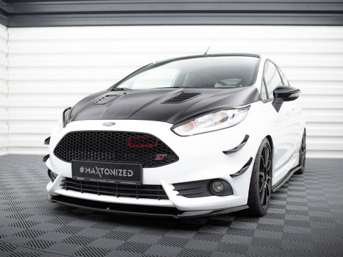 Maxton Front Bumper Wings (Canards) Ford Fiesta ST Mk7 Facelift