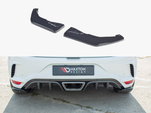 Maxton Rear Side Splitters Renault Megane MK4 RS (2018-2020)