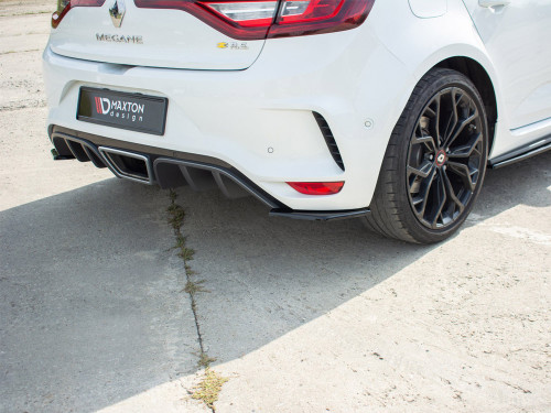 Maxton Rear Side Splitters Renault Megane MK4 RS (2018-2020)