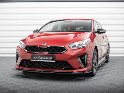 Maxton Front Splitter V.1 Kia Ceed GT / GT-Line Mk3 / ProCeed Mk1