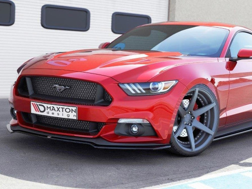 Maxton Front Splitter V.1 Ford Mustang Mk6 (2014-17)