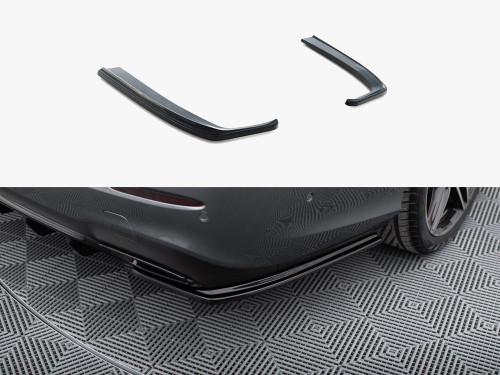 Maxton Rear Side Splitters Mercedes-Benz E43 AMG / AMG-Line Sedan W213