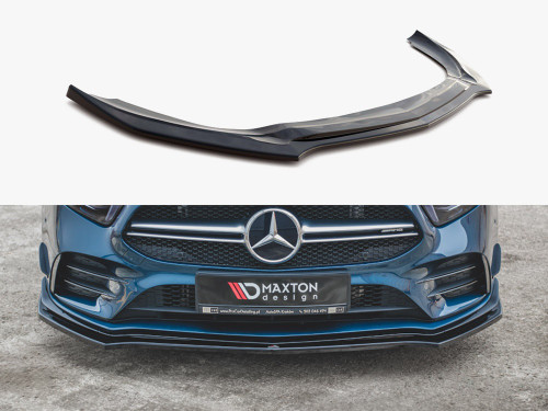 Maxton Front Splitter V.2 Mercedes A35 AMG AERO W177