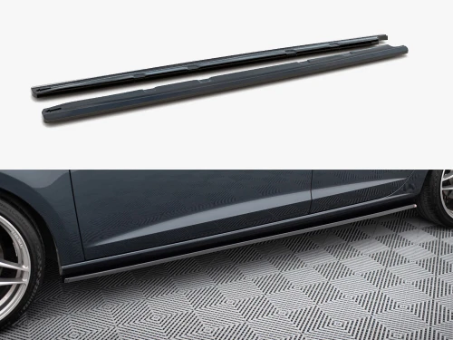 Maxton Side Skirts Diffusers V.2 Seat Leon Mk3 Cupra / FR Facelift
