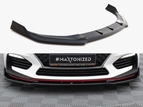Maxton Front Splitter V.3 Hyundai I30 N Mk3 Hatchback / Fastback