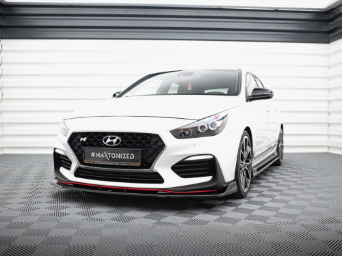 Maxton Front Splitter V.3 Hyundai I30 N Mk3 Hatchback / Fastback