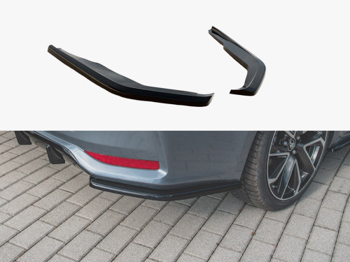 Maxton Rear Side Splitters Toyota Corolla Mk12 Sedan