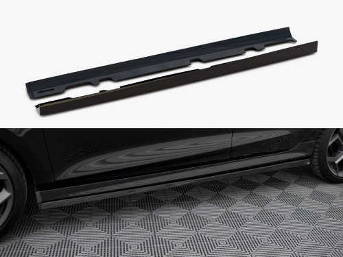 Maxton Side Skirts Diffusers V.2 Ford Fiesta Mk8 ST / ST-Line