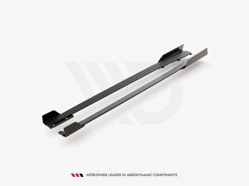 Maxton Street PRO Side Skirts Diffusers + Flaps Audi RS3 8V Sportback