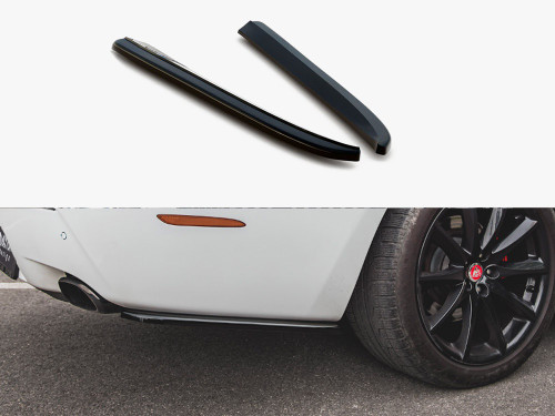 Maxton Rear Side Splitters Jaguar XJ X351 Facelift (2015-2019)