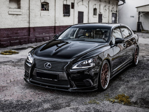Maxton Front Splitter Lexus LS MK4 Facelift (2012-2017)
