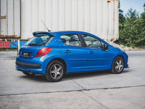 Maxton Side Skirts Diffusers Peugeot 207 Sport (2006-2009)