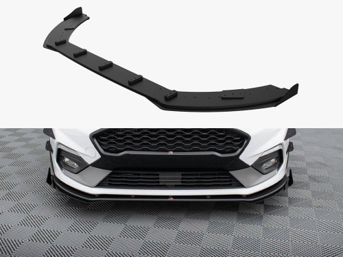 Maxton Street PRO Front Splitter + Flaps Ford Fiesta Mk8 ST / ST-Line