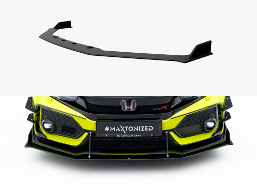 Maxton Street PRO Front Splitter Honda Civic Type-R Mk10 / Mk10 Facelift