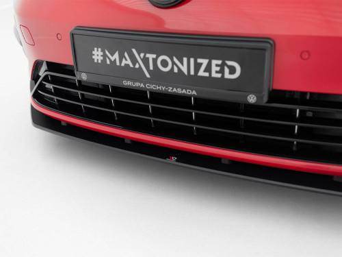 Maxton Street PRO Front Splitter Volkswagen Golf R / R-Line Mk7 Facelift