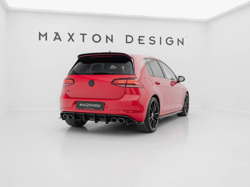 Maxton Street PRO Rear Diffuser Volkswagen Golf R Mk7 Facelift