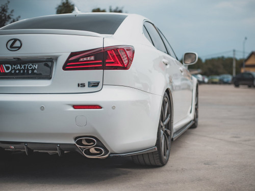 Maxton Rear Side Splitters Lexus IS F Mk2 (2007-2013)