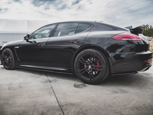 Maxton Rear Side Splitters Porsche Panamera Turbo 970 Facelift (2013-2016)