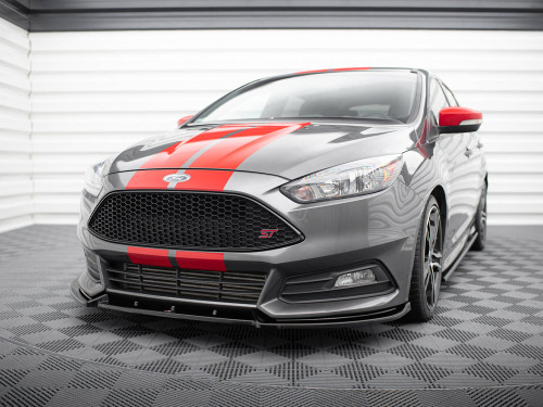 Maxton Front Splitter V.4 Ford Focus ST Mk3 FL