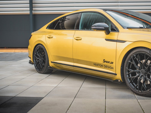 Maxton Street PRO Side Skirt Diffusers + Flaps Volkswagen Arteon R-Line Sedan / Shooting Brake Mk1