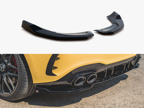 Maxton Rear Side Splitters Mercedes-AMG A 45 S Aero Pack W177