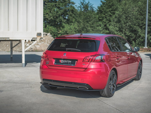 Maxton Central Rear Splitter Peugeot 308 GT Mk2 Facelift