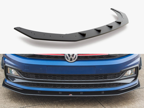 Maxton Street PRO Front Splitter VW Polo GTI Mk6