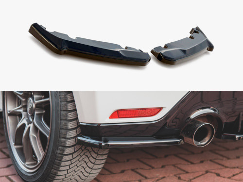Maxton Rear Side Splitters V1 Toyota GR Yaris MK4 (2020-)