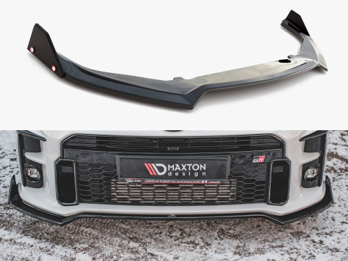 Maxton Front Splitter V.3 + Flaps Toyota GR Yaris Mk4