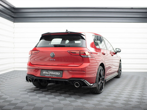 Maxton Rear Side Splitters V.4 + Flaps Volkswagen Golf GTI / GTE Mk8
