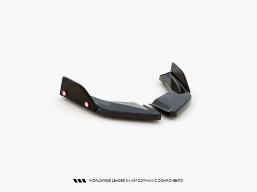 Maxton Rear Side Splitters V.4 + Flaps Volkswagen Golf GTI / GTE Mk8