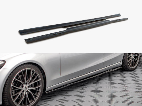 Maxton Side Skirts Diffusers Mercedes C W205 (2014-2018)