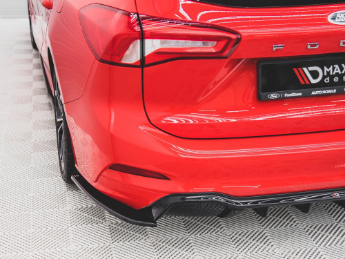 Maxton Rear Side Splitters V.3 (For rear valance v.1) Ford Focus ST-Line Estate Mk4