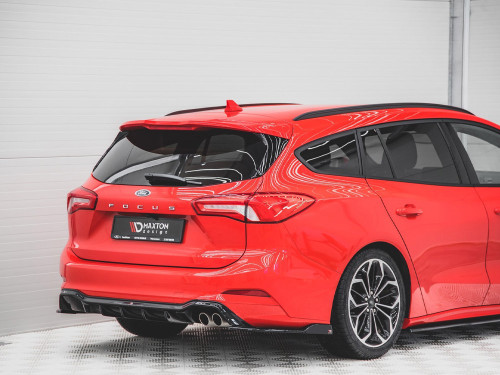Maxton Rear Side Splitters V.4 (For rear valance v.1) Ford Focus ST-Line Estate Mk4